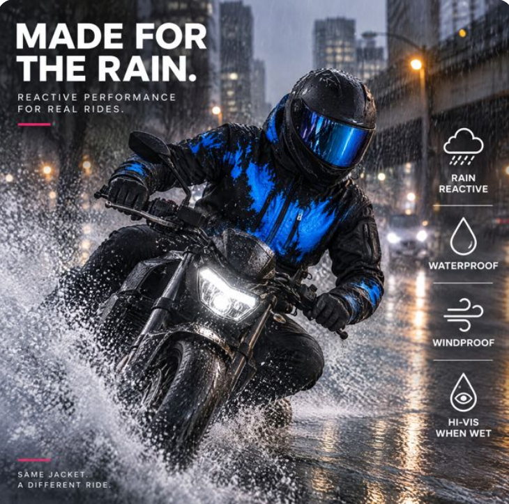 RutLine™ -  Reactive Biker Jacket